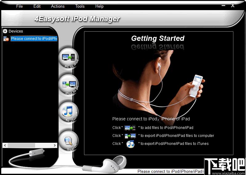 4Easysoft iPod Manager下载,文件传输,文件管理