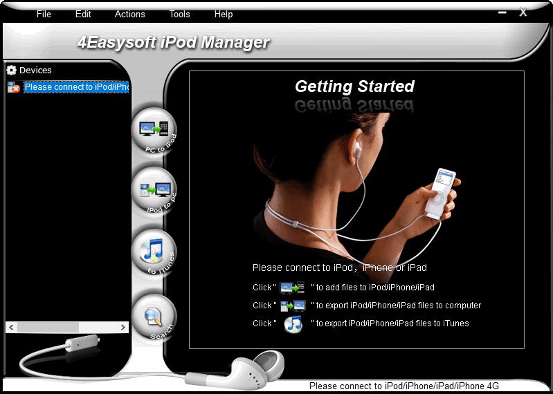 4Easysoft iPod Manager下载,文件传输,文件管理